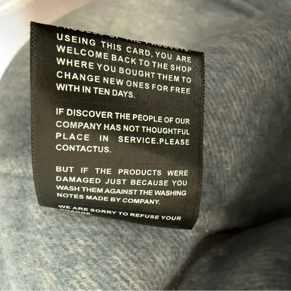 NWT Classic Women's Blue Gray Herringbone Trench Wool Coat Size M - Picture 10 of 15